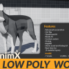 AnimX: Low Poly Wolves