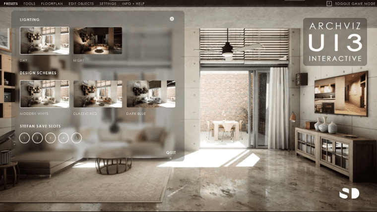 ArchViz User Interface 3