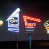 Retro Googie Neon Sign Pack (Illuminated), American Diner Style