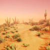 Stylized Desert Plants