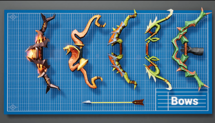 Stylized Fantasy Weapons