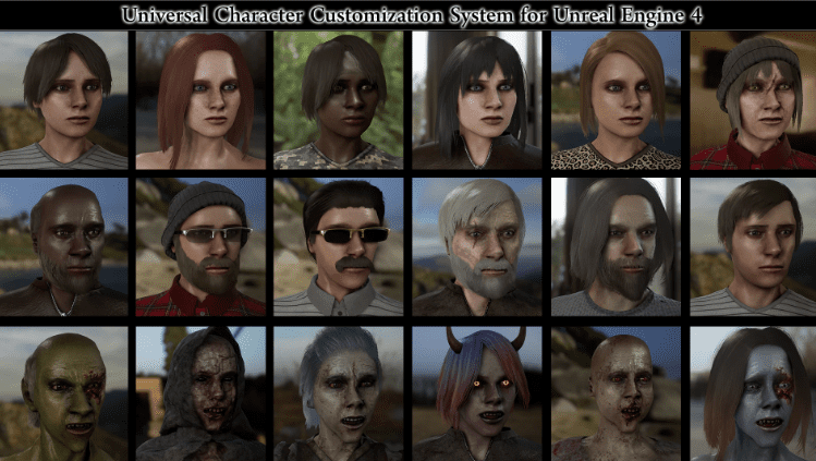 Universal Character Customization System UE 5.0 - Ảnh 2