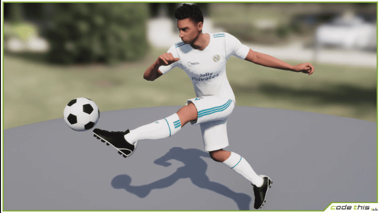 Soccer Player 001 - Ảnh 2