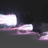 Rocket Thruster Exhaust FX