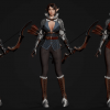 Modular Elf Archer Girl