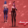 Bunny - Cute Fighting Anime Warrior Girl Realistic MMORPG FPS Stylized Character