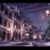 Stylized Christmas Town