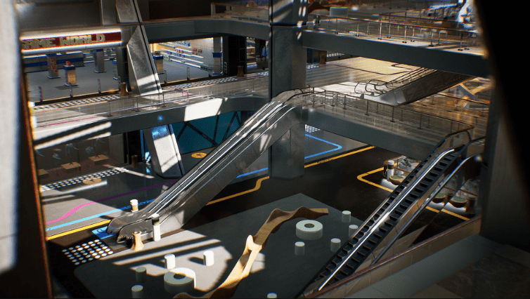 Shopping Mall Environment Kit