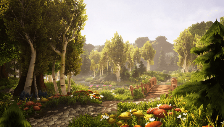 Fantasy Forest Environment