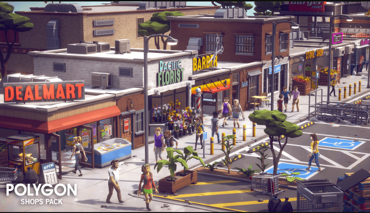 POLYGON - Shops Pack