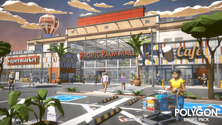 POLYGON - Shops Pack - Ảnh 2
