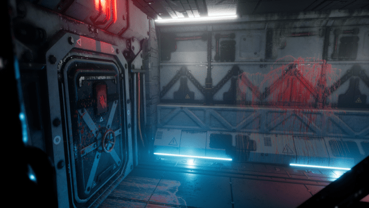 Pro-TEK Sci-Fi PBR VR Horror Corridor in Space - Ảnh 2