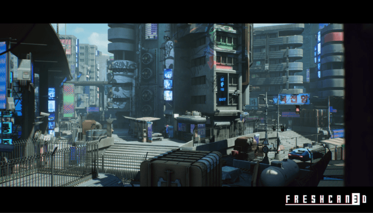 Dystopian City Environment - Ảnh 2
