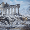 Modular Gothic Temple (medieval/winter/snow)