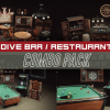 Dive Bar and Restaurant - COMBO Prop Pack (VOL 1-3)