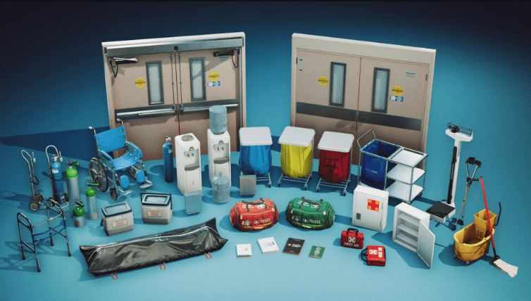 Modern Hospital Props VOL.1 - 6 - Ảnh 2