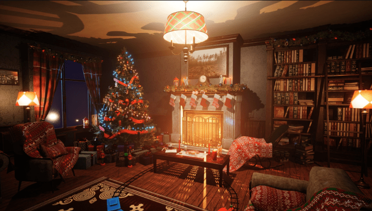Christmas room