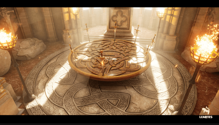 King Arthur Castle Interior Environment - Ảnh 2