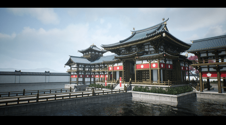 Modular Japanese Temple
