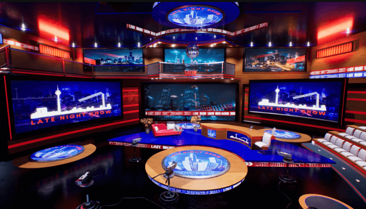 Talk Show TV Studio