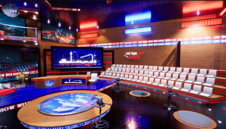 Talk Show TV Studio - Ảnh 2