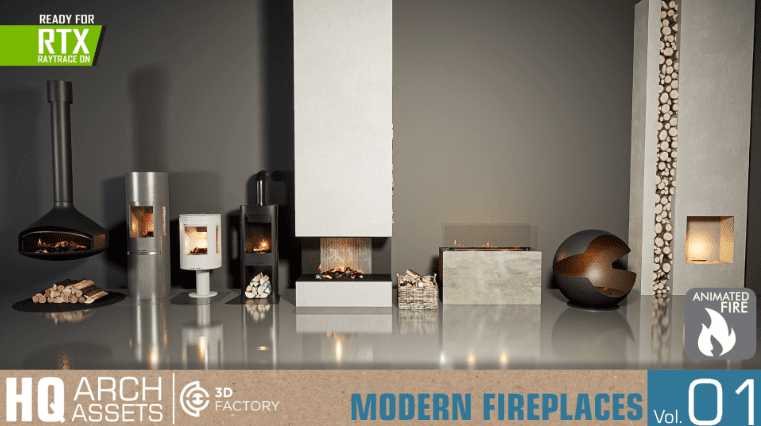 HQ Fireplaces Vol. 1 - Ảnh 2