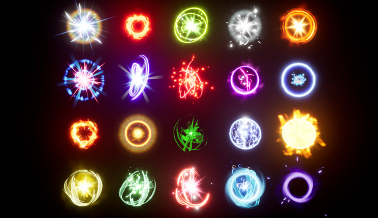 Glowing orbs pack - Ảnh 2