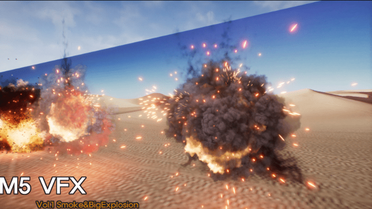 M5 VFX Vol1. Smoke and Big Explosion 4.2X - Ảnh 2