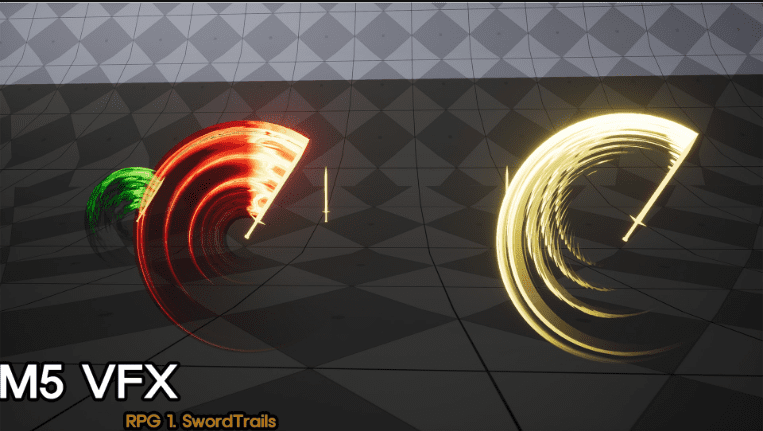 M5 VFX RPG1. Sword Trails UE 4.26 - Ảnh 2