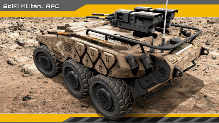 SciFi Military APC - Ảnh 2