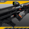 SciFi Machinegun AK4 Playable