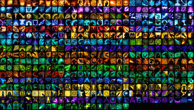 500 RPG Spell Icons - Fantasy