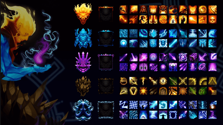 500 RPG Spell Icons - Fantasy - Ảnh 2