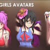 Anime Girls Avatars