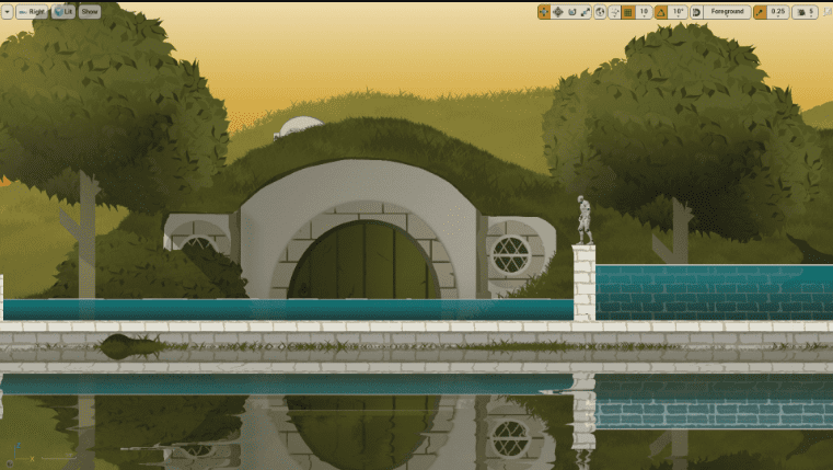 2D Procedural Water System With Buoyancy