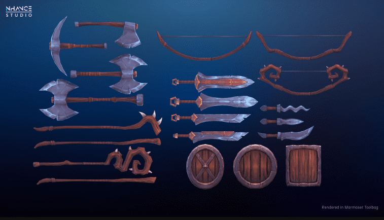 Stylized Newbie Weapons Pack - Ảnh 2