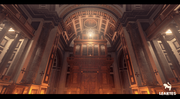 Church/ Cathedral Interior Environment - Ảnh 2
