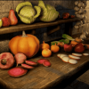 Medieval Fruits And Vegetables