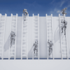 Ladders and Ledges Animset