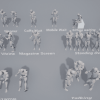 City Animation of People - Pack 1
