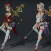 Anime Girl Cleric