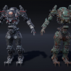 Dystopia Mech and Pilot