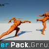 Powerful Fighter Pack(Can be used with my Sword Pack)