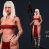Amazon Female Warrior, Native Knight Realistic Girl MMORPG Stylized Character