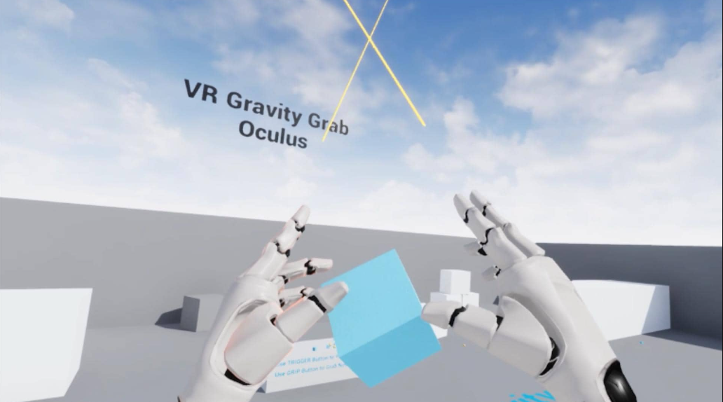 VR Gravity Grab Oculus UE 4.26