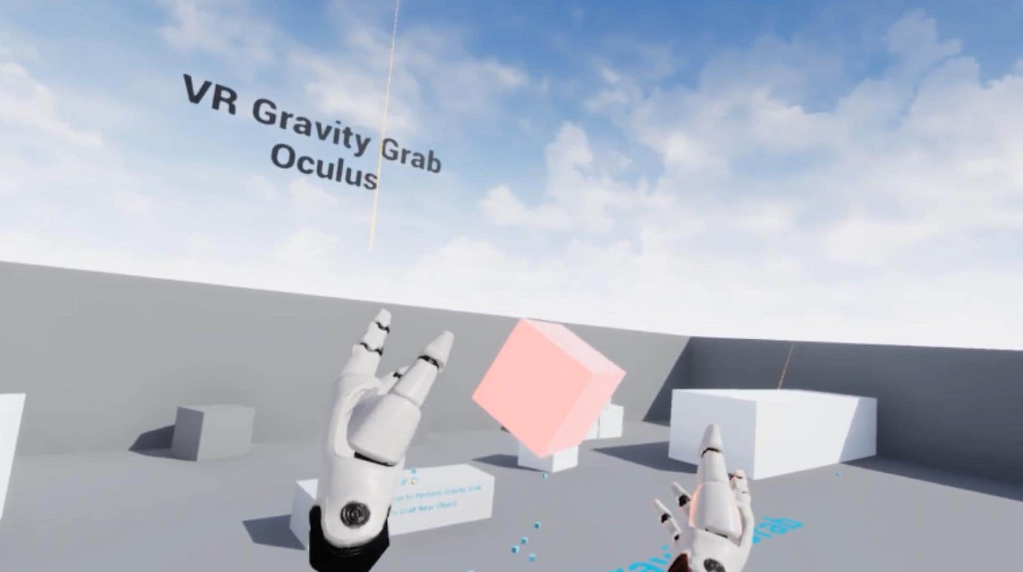 VR Gravity Grab Oculus UE 4.26 - Ảnh 2