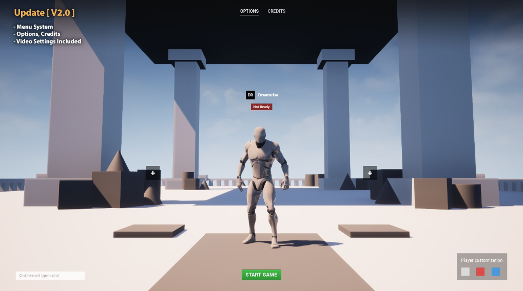 Advanced Multiplayer Lobby System V2