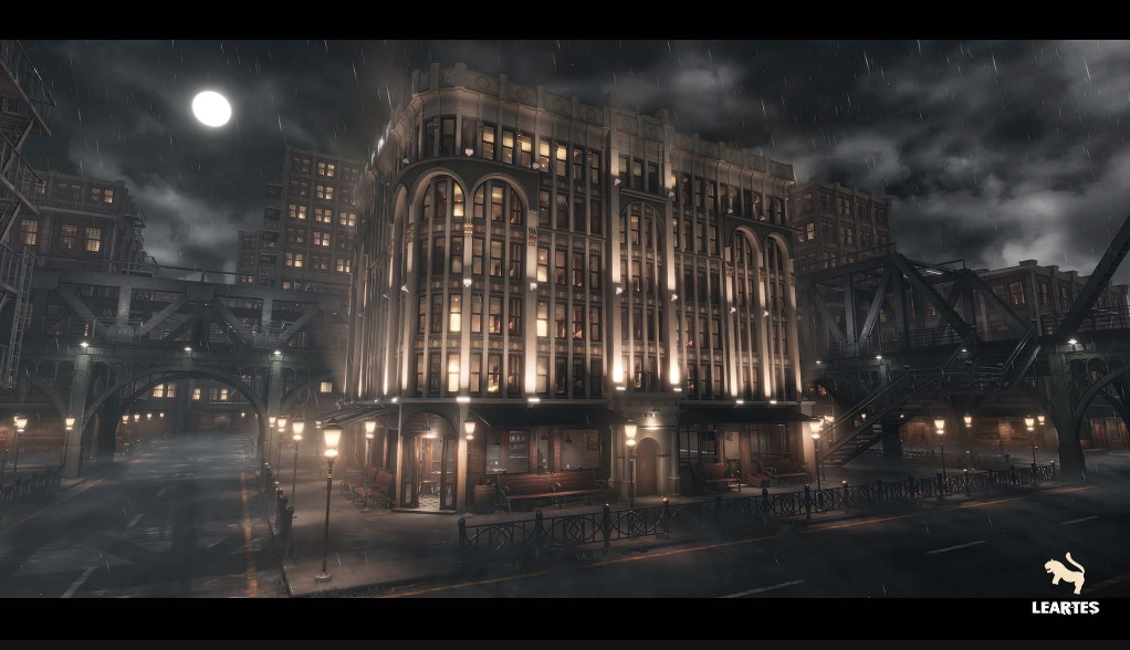 1900s Industrial Environment