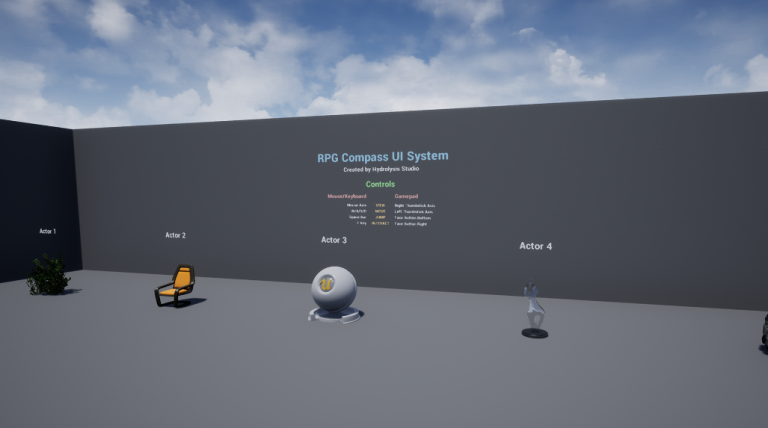 RPG Compass UI System