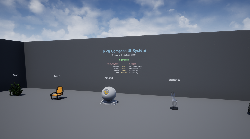 RPG Compass UI System